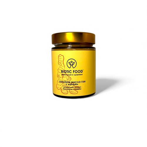 Топленое масло гхи с имбирем 0,200 кг